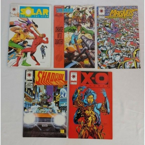 Valiant Comic Book Lot, Solar, Timewalker, Magnus, Shadow, X-O Manowar Mixed Lot - Picture 2 of 10